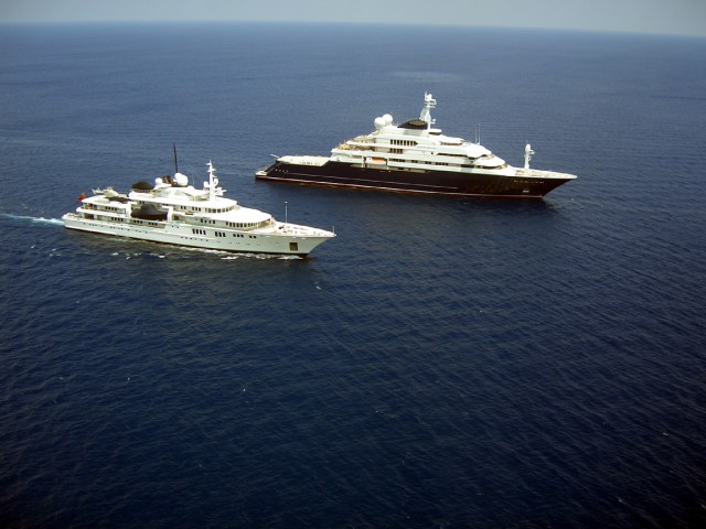 Paul Allen Mega Yachts