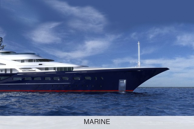 Super Yacht Rendering